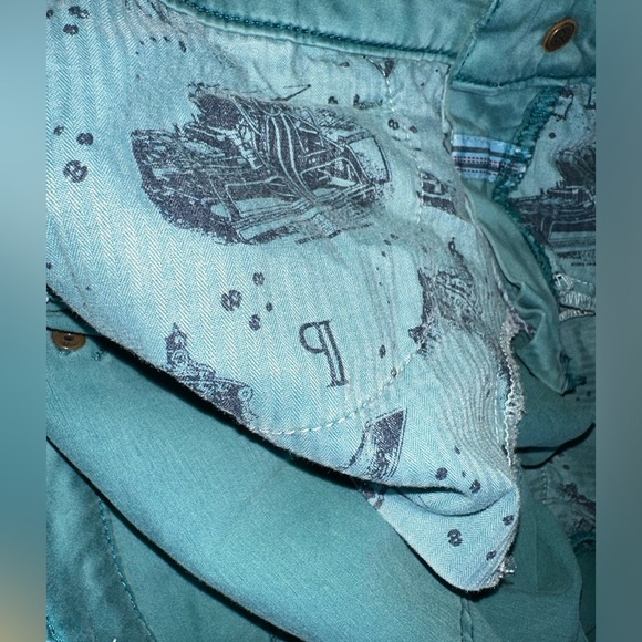 Pilcro / Anthropologie green size 32 denim style slim ankle 5 pocket pant - Picture 10 of 14